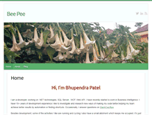 Tablet Screenshot of bhupendrapatel.com